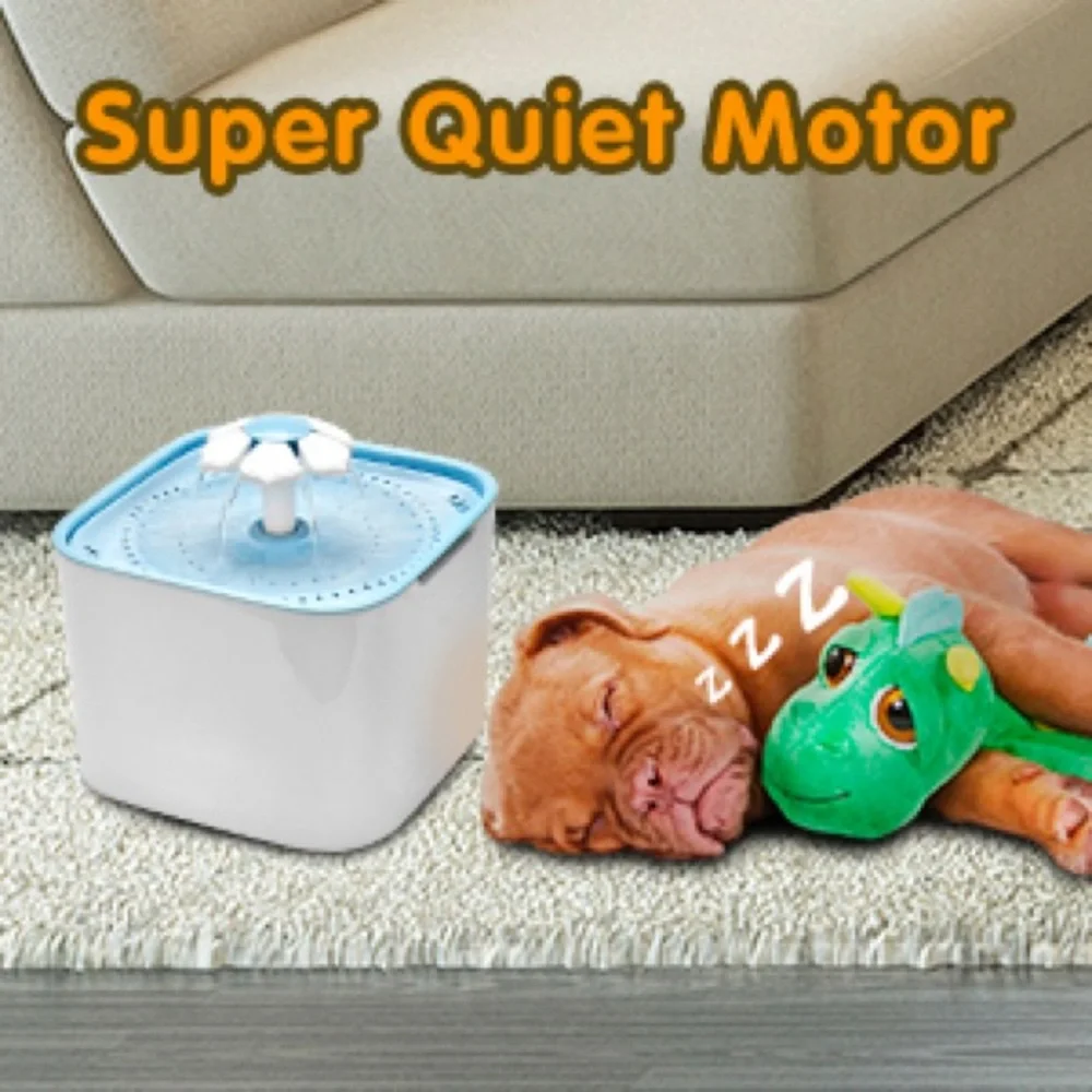 Pet Fountain Dog Cat Water Fountain- Healthy & Hygienic, Super Quiet, Automatic